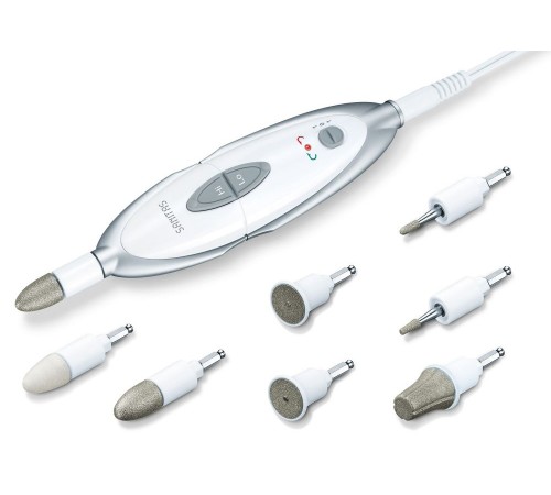 Маникюрно-педикюрный набор Sanitas SMA35 насадок в компл.:7шт белый