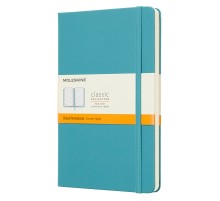 Блокнот Moleskine CLASSIC QP060B35 Large 130х210мм 240стр. линейка твердая обложка голубой