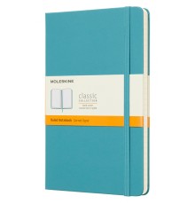 Блокнот Moleskine CLASSIC QP060B35 Large 130х210мм 240стр. линейка твердая обложка голубой