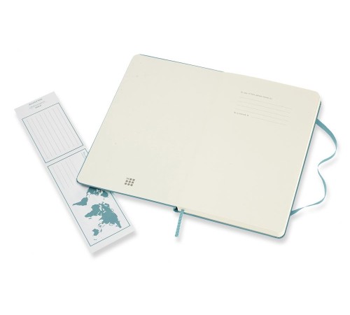 Блокнот Moleskine CLASSIC QP060B35 Large 130х210мм 240стр. линейка твердая обложка голубой