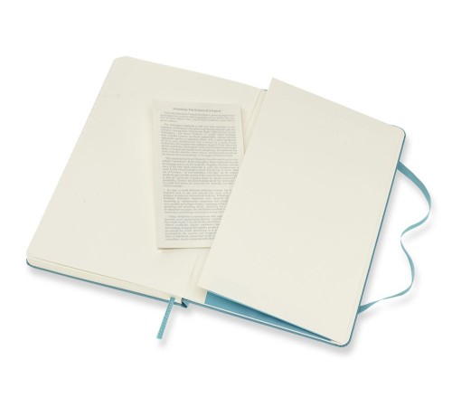 Блокнот Moleskine CLASSIC QP060B35 Large 130х210мм 240стр. линейка твердая обложка голубой