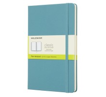 Блокнот Moleskine CLASSIC QP062B35 Large 130х210мм 240стр. нелинованный твердая обложка голубой