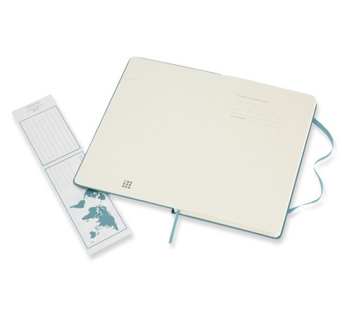 Блокнот Moleskine CLASSIC QP062B35 Large 130х210мм 240стр. нелинованный твердая обложка голубой Блокнот Moleskine CLASSIC QP062B35 Large 130х210мм 240стр. нелинованный твердая обложка голубой