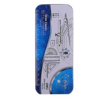 Набор для черчения Deli EG30505 корпус ассорти металл в компл.:8 предметов