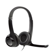 Гарнитура Logitech H390 (USB, элементы управления на кабеле, кабель 2.33м)