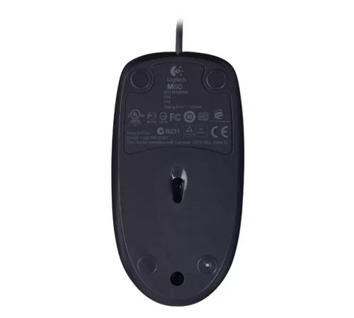 Мышь Logitech M90 Optical Mouse, USB, Black, 1000dpi, Rtl, [910-001794/910-001793] (910-001793)