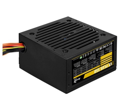 Блок питания Aerocool ATX 550W VX PLUS 550W (24+4+4pin) 120mm fan 3xSATA RTL
