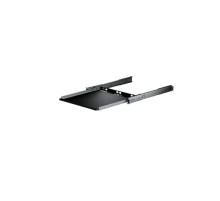 Полка C3Solution Полка 19" выдвижная для клавиатуры с направляющими, L=620-750мм, черная