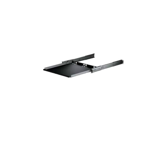 Полка C3Solution Полка 19" выдвижная для клавиатуры с направляющими, L=620-750мм, черная Полка C3Solution Полка 19" выдвижная для клавиатуры с направляющими, L=620-750мм, черная