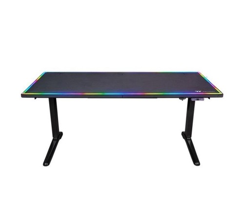 Gaming Desk Level 20 BattleStation Black, Electric,RGB, none Black, Electric,RGB, none