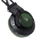 Наушники с микрофоном A4Tech Bloody J450 черный/зеленый 1.8м мониторные оголовье (J450)