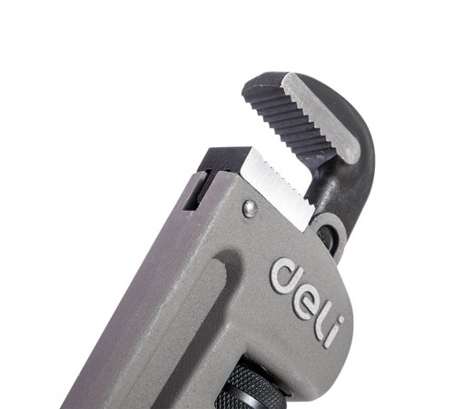 Ключи Deli Трубный ключ Стиллсона облегченный Deli DL105018 405мм, максимальное открытие 60мм, Cr-Mo + углеродистая сталь Ключи Deli Трубный ключ Стиллсона облегченный Deli DL105018 405мм, максимальное открытие 60мм, Cr-Mo + углеродистая сталь