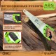 Ножовка по дереву Deli DL6840B  400мм, сталь 65Mn, шлифовка зубцов с 3-х сторон, рукоять из двухкомпонентного противоударного пластика