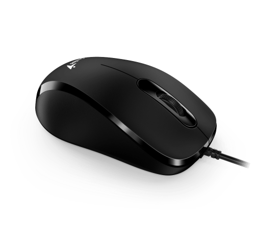Мышь проводная Genius DX-101 black, 1200dpi, USB (31010026400)