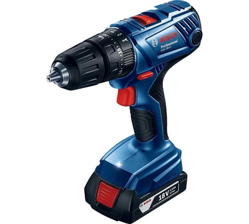 Дрель-шуруповерт Bosch GSB 180-LI аккум. патрон:быстрозажимной (кейс в комплекте)