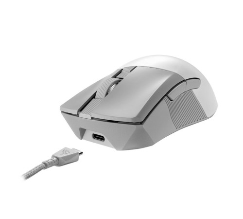 P711 ROG Gladius III WL AIMPOINT/WHT MS, AIMPOINT, 6 BUTTONS, 36000DPI, WHT