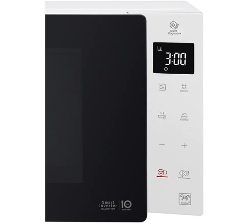 Микроволновая Печь LG MW25R35GISW 25л. 1000Вт белый/черный