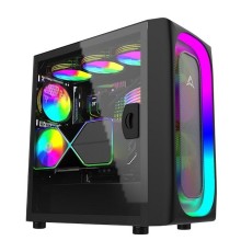 Ai-B(Ai20025) Material: 0.7mm SPCC, Motherboard Compatiblility: Mini-ITX/Micro ATX/ATX/EATX, I/O Ports: USB2.0*2+HD Audio+USB3.0*1, Drive bay: H.D.D(3.5")*2pcs+S.S.D(2.5") *2pcs, Metallic Size: 405*225*467mm,Case Size: 455*225*485mm