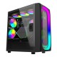 Ai-B(Ai20025) Material: 0.7mm SPCC, Motherboard Compatiblility: Mini-ITX/Micro ATX/ATX/EATX, I/O Ports: USB2.0*2+HD Audio+USB3.0*1, Drive bay: H.D.D(3.5")*2pcs+S.S.D(2.5") *2pcs, Metallic Size: 405*225*467mm,Case Size: 455*225*485mm