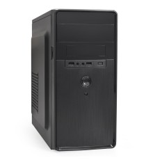 Корпус Minitower ExeGate BA-309-AA400 (mATX, БП AA400 с вент. 8см, 2*USB, HD аудио, черный)
