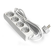 Exegate EX285812RUS Удлинитель ExeGate ECE-4-1.8W (4 евророзетки с заземлением, 1.8м, белый)