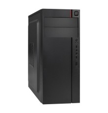 Корпус Miditower ExeGate AA-440-AA400 (ATX, AA400 8 см, 2*USB, аудио, черный)