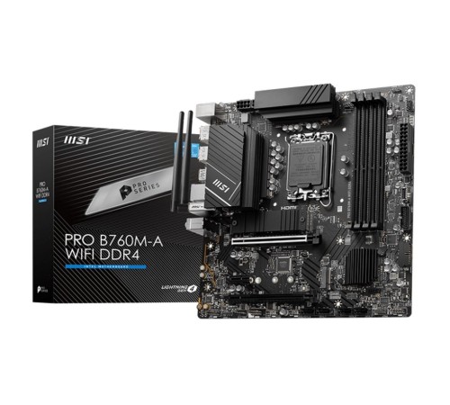 Материнская плата MSI PRO B760M-A WIFI DDR4