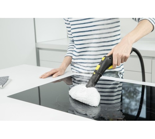 Пароочиститель напольный Karcher EasyFix SC 2 1500Вт желтый/черный