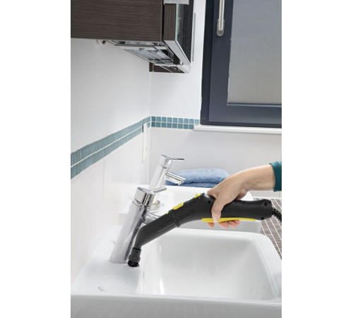 Пароочиститель напольный Karcher EasyFix SC 2 1500Вт желтый/черный