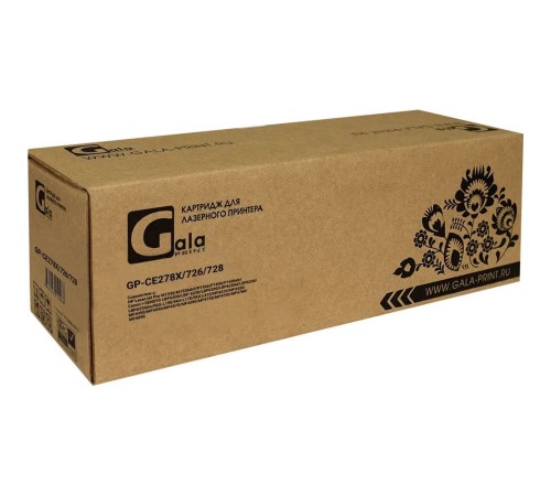 GalaPrint GP-CE278X/726/728 (№78X) для принтеров HP LaserJet Pro M1536/M1536dnf/P1566/P1606/P1606dn/Canon i-SENSYS LBP6200/LBP-6230/LBP6200/LBP6200d/LBP6230/LBP6230dw/FAX-L150/FAX-L170/FAX-L410/MF4410/MF4430/MF4450/MF4550/MF4570/MF4580/MF4730/MF4750/MF47 GalaPrint GP-CE278X/726/728 (№78X) для принтеров HP LaserJet Pro M1536/M1536dnf/P1566/P1606/P1606dn/Canon i-SENSYS LBP6200/LBP-6230/LBP6200/LBP6200d/LBP6230/LBP6230dw/FAX-L150/FAX-L170/FAX-L410/MF4410/MF4430/MF4450/MF4550/MF4570/MF4580/MF4730/MF4750/MF47