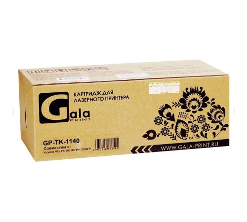 GalaPrint Тонер-туба GP-TK-1140 для принтеров Kyocera FS-1035/FS-1035MFP/DP/FS-1135/FS-1135MFP/ECOSYS M2035/M2035dn/M2535/M2535dn 7200 копий GalaPrint Тонер-туба GP-TK-1140 для принтеров Kyocera FS-1035/FS-1035MFP/DP/FS-1135/FS-1135MFP/ECOSYS M2035/M2035dn/M2535/M2535dn 7200 копий