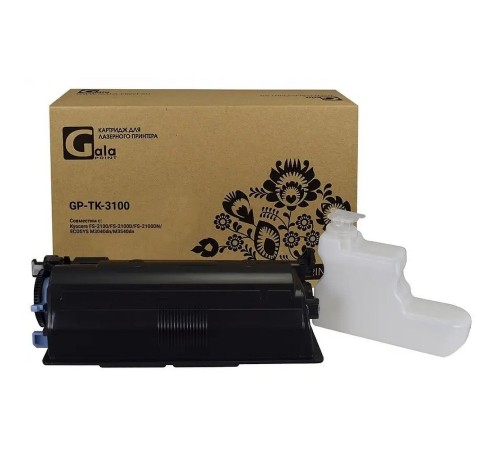 GalaPrint Тонер-туба GP-TK-3100 для принтеров Kyocera FS-2100/FS-2100D/FS-2100DN/ECOSYS M3040dn/M3540dn с бункером отработанного тонера 12500 копий GalaPrint Тонер-туба GP-TK-3100 для принтеров Kyocera FS-2100/FS-2100D/FS-2100DN/ECOSYS M3040dn/M3540dn с бункером отработанного тонера 12500 копий