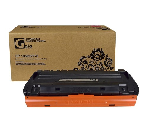 GalaPrint GP-106R02778 для принтеров Xerox Phaser 3052/3260/WorkCentre 3215/3225/3052NI/3260DI/3260DN/3260DNI/3215NI/3225DNI 3000 копий GalaPrint GP-106R02778 для принтеров Xerox Phaser 3052/3260/WorkCentre 3215/3225/3052NI/3260DI/3260DN/3260DNI/3215NI/3225DNI 3000 копий