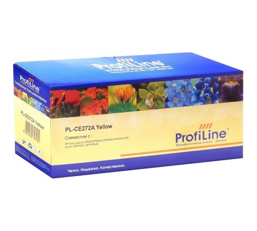 ProfiLine PL-CE272A (№650A) для принтеров HP Color LaserJet M750/M750dn/M750n/M750xh/CP5525/CP5525dn/CP5525n/CP5525xh Yellow 15000 копий