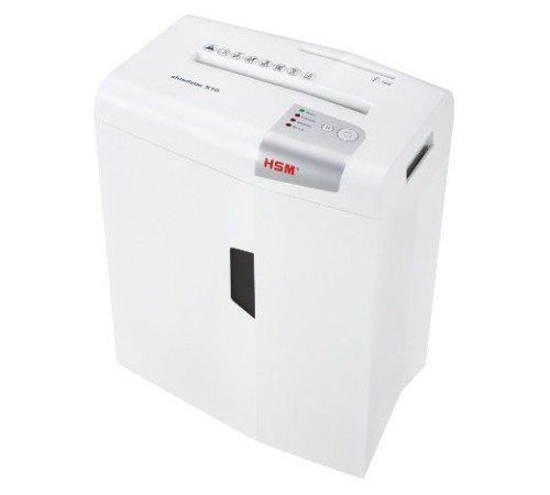 Шредер HSM ShredStar X10-4.5x30 (секр.P-4)/фрагменты/10лист./21лтр./скрепки/скобы/пл.карты/CD Шредер HSM ShredStar X10-4.5x30 (секр.P-4)/фрагменты/10лист./21лтр./скрепки/скобы/пл.карты/CD
