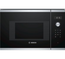 Микроволновая печь Bosch BFL524MS0 20л. 800Вт нержавеющая сталь/черный (встраиваемая)