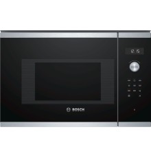 Микроволновая печь Bosch BFL524MS0 20л. 800Вт нержавеющая сталь/черный (встраиваемая)