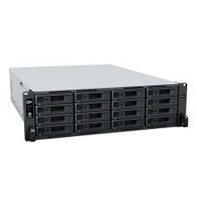 Система хранения данных Synology Rack 3U QC2,1GhzCPU/4Gb(upto 32)/RAID0,1,10,5,6/upto 16hot plug HDDs SATA(3,5' or 2,5')(upto 28 with RX1217)/2xUSB/4GE (1xExpslot)/iSCSI/2xIPcam(upto 40)/2xPS/no rail/3YW repl RS2818RP+ (RS2821RP+)