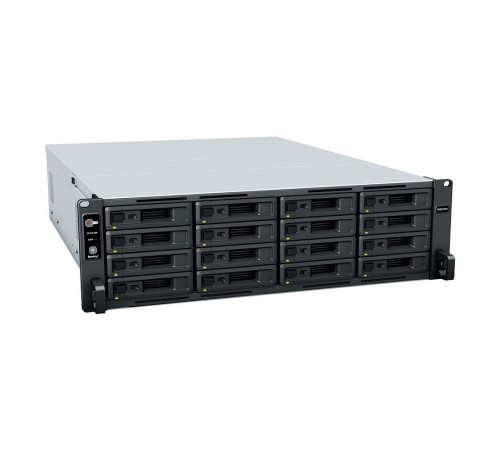 Система хранения данных Synology Rack 3U QC2,1GhzCPU/4Gb(upto 32)/RAID0,1,10,5,6/upto 16hot plug HDDs SATA(3,5' or 2,5')(upto 28 with RX1217)/2xUSB/4GE (1xExpslot)/iSCSI/2xIPcam(upto 40)/2xPS/no rail/3YW repl RS2818RP+ (RS2821RP+)
