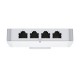 UniFi 6 AP In-Wall Точка доступа 2,4+5 ГГц, Wi-Fi 6, 4х4 MU-MIMO, 5х 1G RJ45