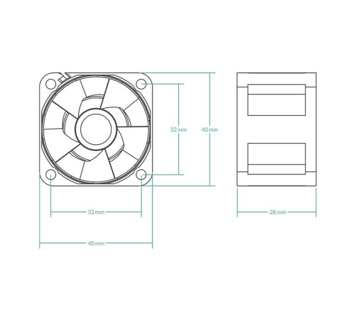 Вентилятор корпусной ARCTIC S4028-15K 1400-15000rpm Dual Ball Bearing 4-Pin Fan-Connector (ACFAN00264A) Вентилятор корпусной ARCTIC S4028-15K 1400-15000rpm Dual Ball Bearing 4-Pin Fan-Connector (ACFAN00264A)