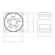 Вентилятор корпусной ARCTIC S4028-15K 1400-15000rpm Dual Ball Bearing 4-Pin Fan-Connector (ACFAN00264A)