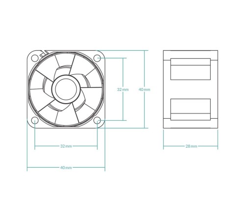 Вентилятор корпусной ARCTIC S4028-6K 250 - 6000 rpm Dual Ball Bearing 4-Pin Fan-Connector (ACFAN00185A) Вентилятор корпусной ARCTIC S4028-6K 250 - 6000 rpm Dual Ball Bearing 4-Pin Fan-Connector (ACFAN00185A)