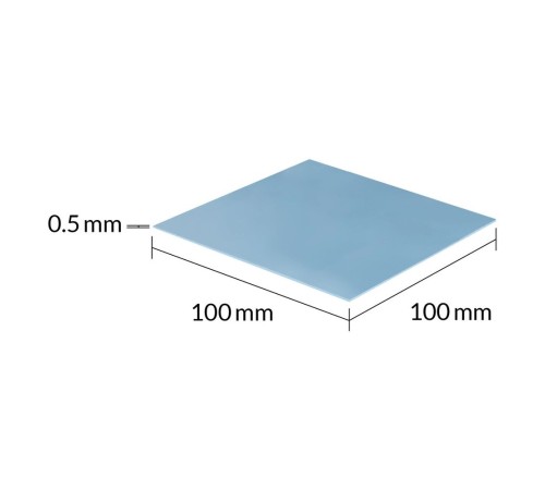 Термопрокладка Arctic Thermal pad  100x100mm, 0,5mm TP-3 (ACTPD00052A)