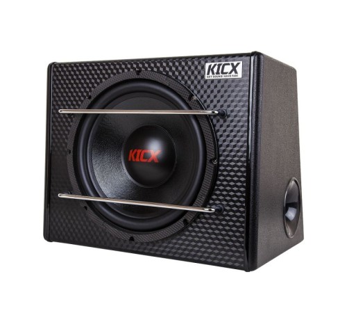 Сабвуфер автомобильный Kicx AP300BPA 300Вт активный (30см/12") Сабвуфер автомобильный Kicx AP300BPA 300Вт активный (30см/12")