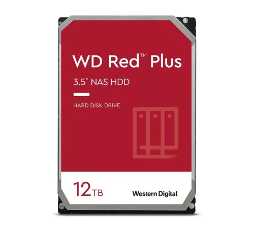 Жесткий диск WD Original SATA-III 12Tb WD120EFBX NAS Red Plus (7200rpm) 256Mb 3.5" Жесткий диск WD Original SATA-III 12Tb WD120EFBX NAS Red Plus (7200rpm) 256Mb 3.5"