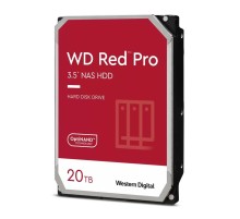 20TB 7200 RPM, SATA 6 Gb/s, CMR, 512 MB Cache,  3.5" Red pro