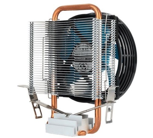 Устройство охлаждения(кулер) Aerocool Verkho 1-3P Soc-FM2+/AM2+/AM3+/AM4/1150/1151/1155 3-pin 28dB Al+Cu 100W 280gr Ret