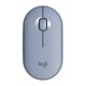 Мышь беспроводная Logitech PEBBLE M350 Blue [910-005598] голубая, оптическая, 1000dpi, 2.4GHz, USB-ресивер, бесшумная, под обе руки
