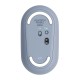 Мышь беспроводная Logitech PEBBLE M350 Blue [910-005598] голубая, оптическая, 1000dpi, 2.4GHz, USB-ресивер, бесшумная, под обе руки